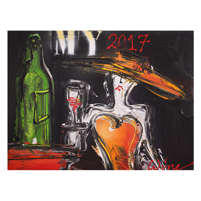 Graffiti art 'My 2017'