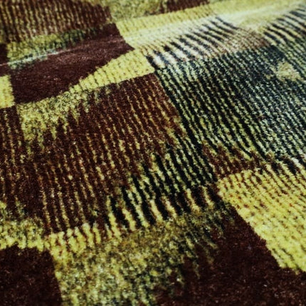 Mondiart vloerkleed 'Okergeel'