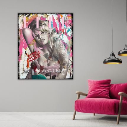 Schilderij 'Elle Bardot'
