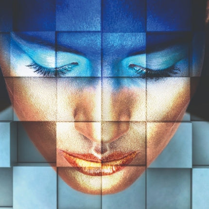 Aluart schilderij 'BAS 4Dreams Blue girl'