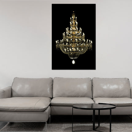 Aluart schilderij 'De kroonluchter'