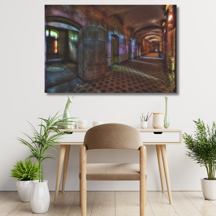 Aluart schilderij 'Lacour - Urban corridor'