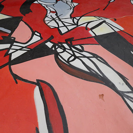 Canvas schilderij 'Moderne Kunst'