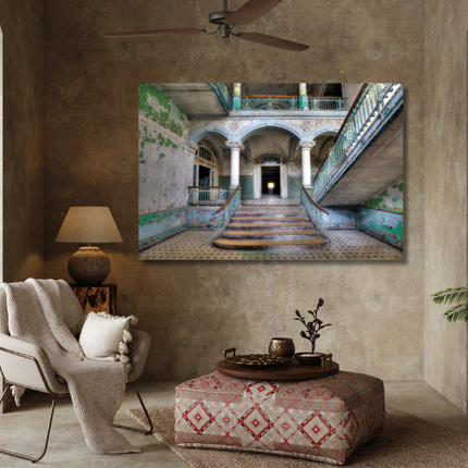 Aluart schilderij Mondiart 'The Lacour la Urban Entree'