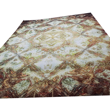 Vloerkleed 'Vintage Glas in lood'