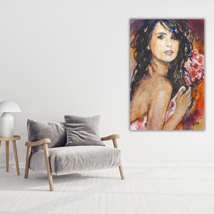 ALuart schilderij 'The summer woman'