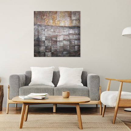 Canvas schilderij 'Monochrome Noir'