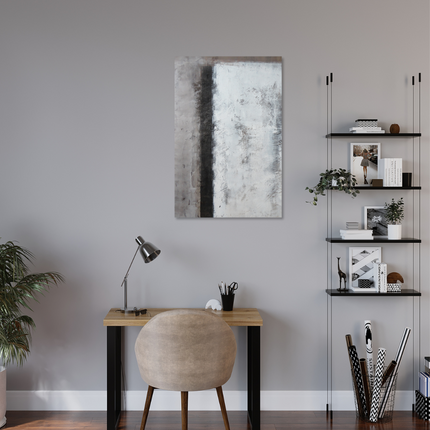 Aluart schilderij 'Just Grey'