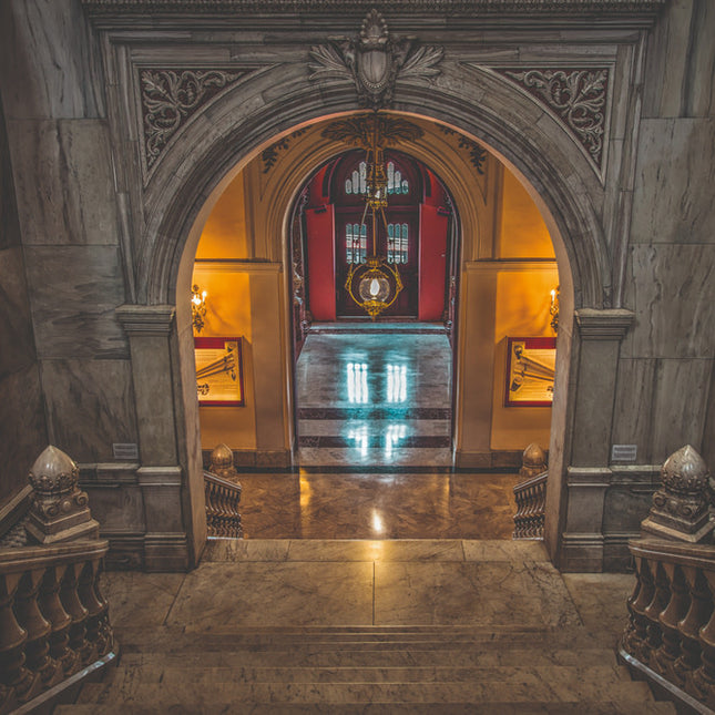 Aluart schilderij 'Downstairs'