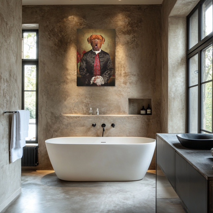 Aluart schilderij 'Royal Dog de Bordeaux'