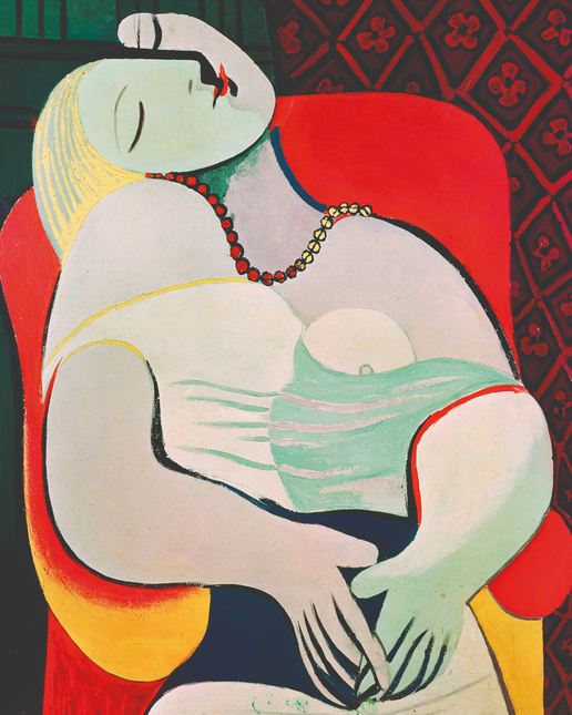 Schilderij van Pablo Picasso 'La Reve'
