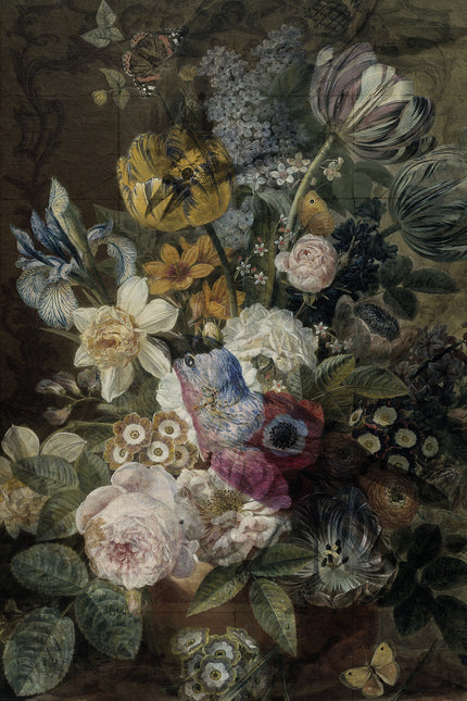Schilderij 'Vintage Flowers'