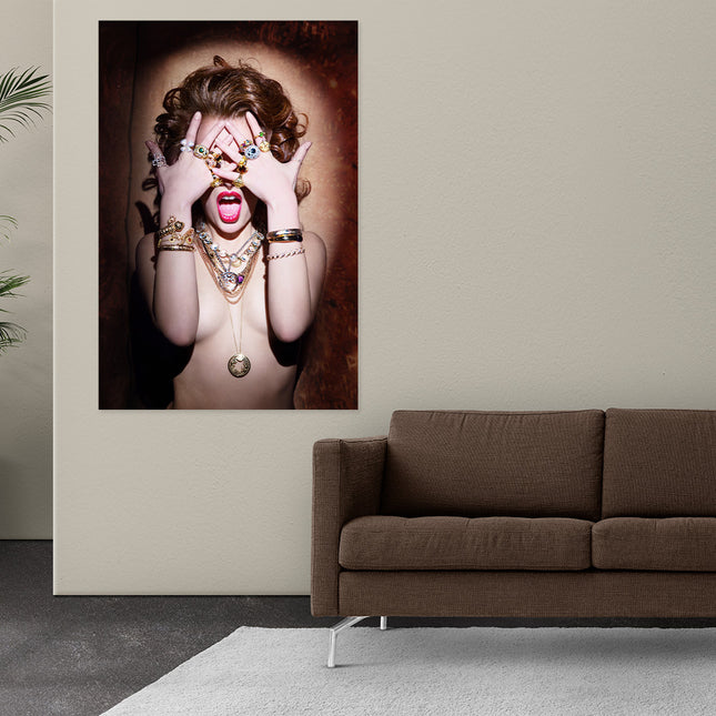 Aluart schilderij 'A Lot Of Jewellery'