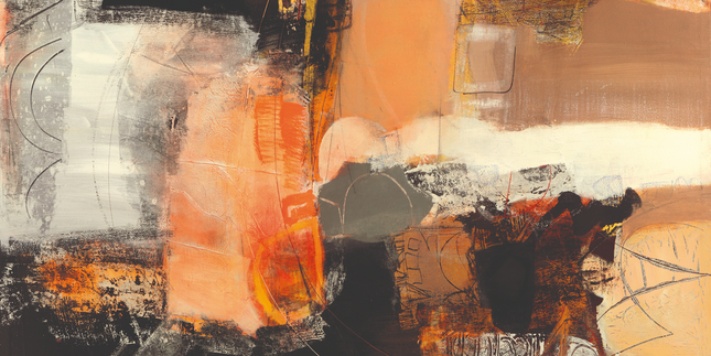 Aluart schilderij 'Kunstwerk Nuovi incontri II'