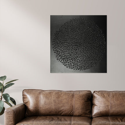 Canvas schilderij 'De ronde cirkels'