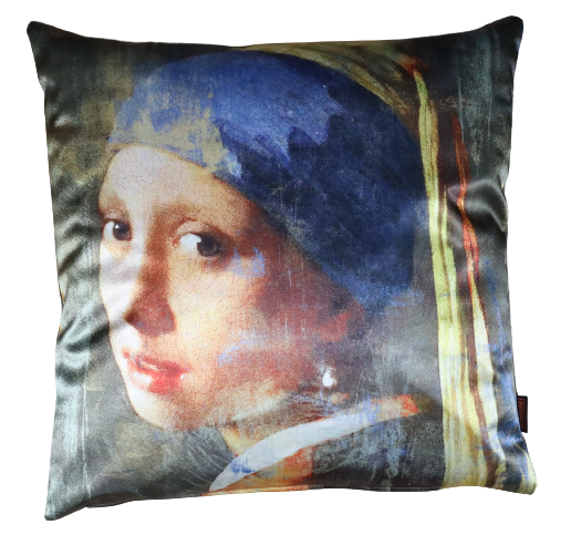 Sierkussen Vermeer 'Meisje met de Parel'