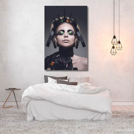 Aluart schilderij 'Beauty queen'