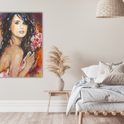 ALuart schilderij 'The summer woman'