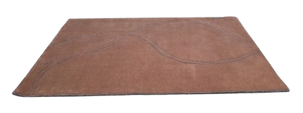 Vloerkleed 'Romantic brown'