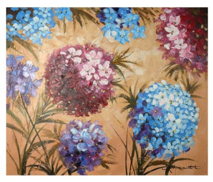 Canvas 'Hortensia's'