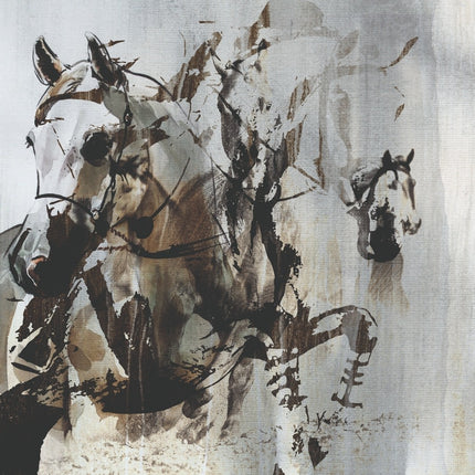 Aluart schilderij 'Cassine de paarden'