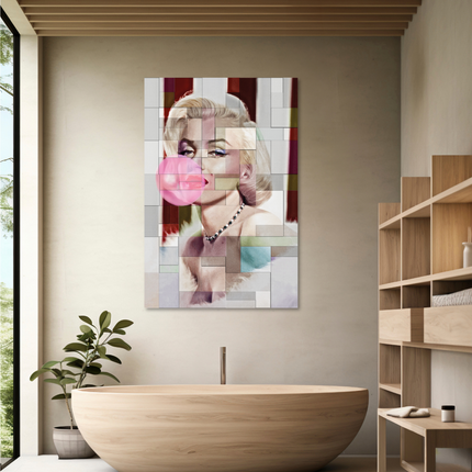 Aluart schilderij 'Marilyn Monroe pops art'