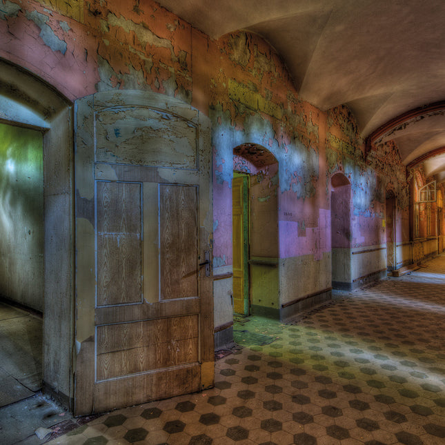 Aluart schilderij 'Lacour - Urban corridor'