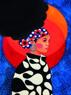 Aluart schilderij 'No Need To Run And Hide'