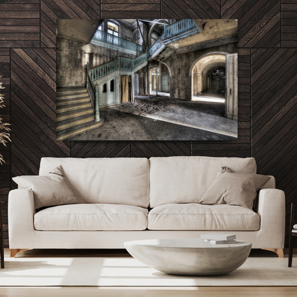 Aluart schilderij 'Lacour - Gang met Trappen'