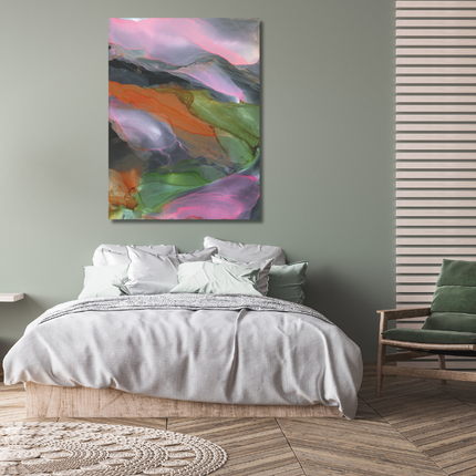Aluart Mondiart 'Abstracte Waterverf'
