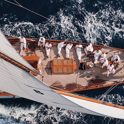 Aluart schilderij 'Zeilboot'