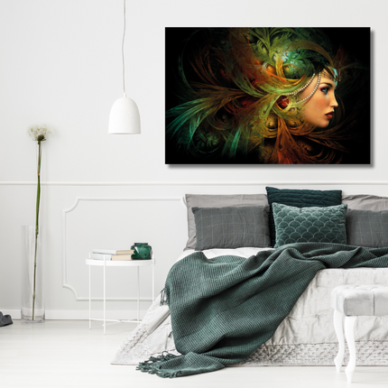 Aluart schilderij 'Mystery Queen'