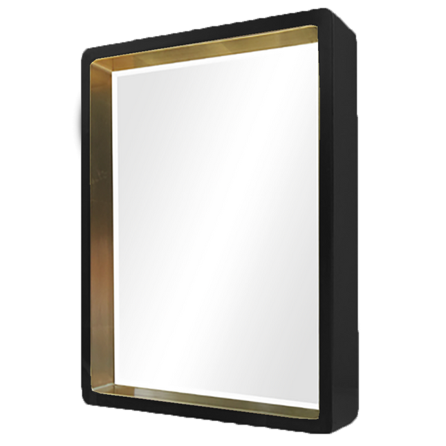 Spiegel Luxury - Zwart/Goud