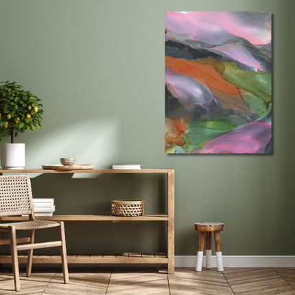 Aluart Mondiart 'Abstracte Waterverf'