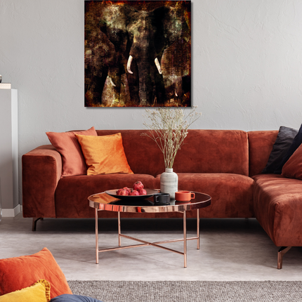 Aluart Schilderij 'Olifanten'