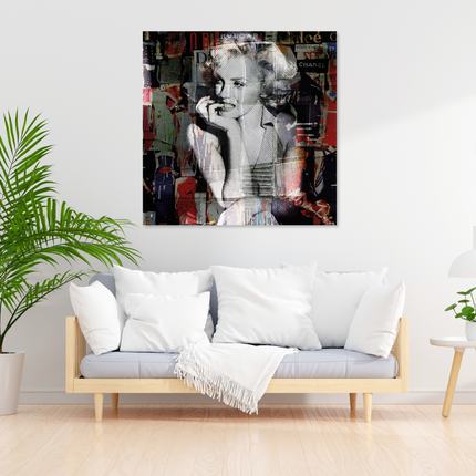 Aluart schilderij 'Monroe Fashion'