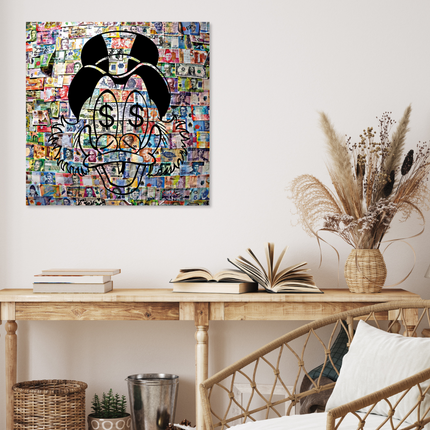Aluart schilderij 'Dagobert Dollars'