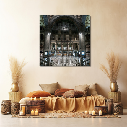 Aluart schilderij 'De Stationshal'