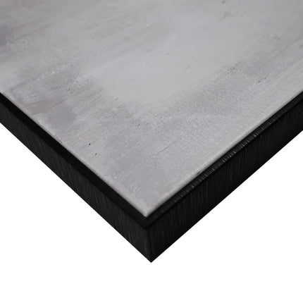 Canvas schilderij Mondiart 'Light Grey'