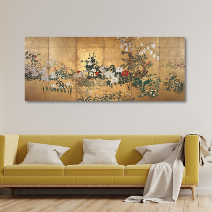 Aluart schilderij 'Spring summer Flowers'