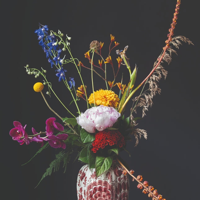 Aluart schilderij 'Veldboeket'