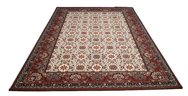 Vloerkleed 'Bordeauxrood'