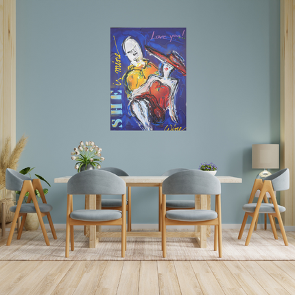 Wine Art 'Mine'