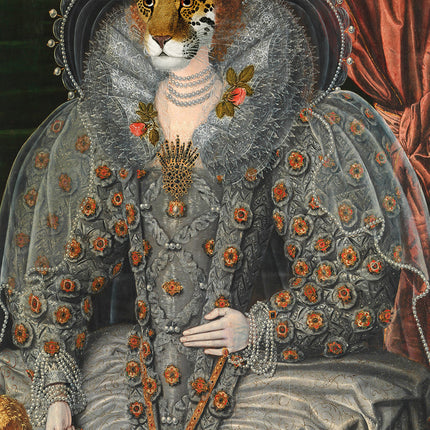 Aluart schilderij 'Royal Panther'