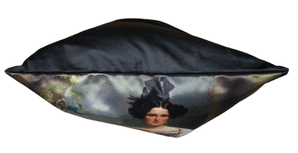 Sierkussen 'Vintage woman'