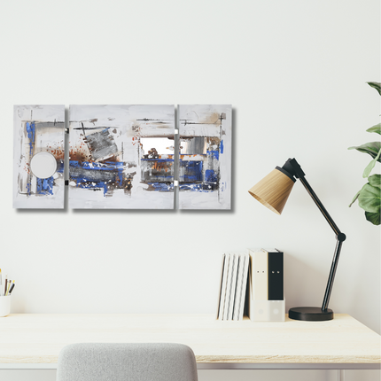 Canvas schilderij 'Deep Blue'