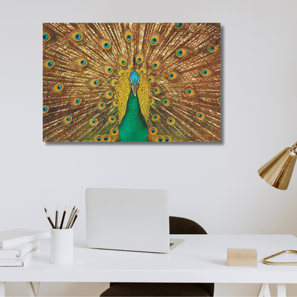 Aluart schilderij 'Peacock'
