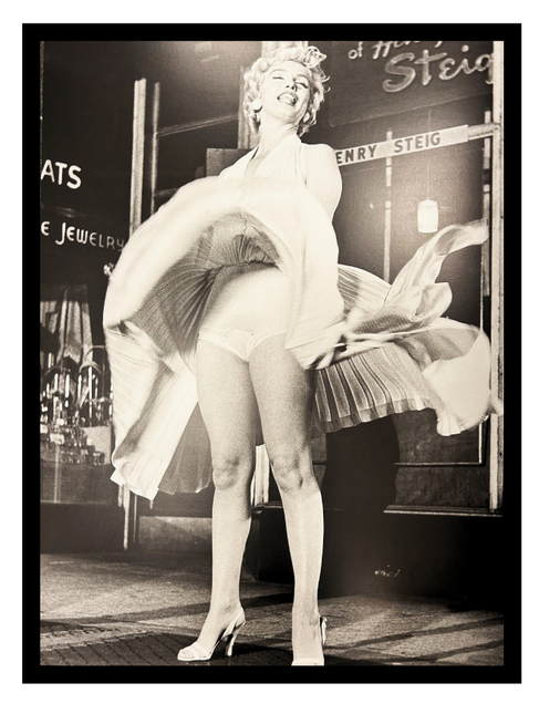 Ingelijste poster 'Marilyn Monroe 1960'