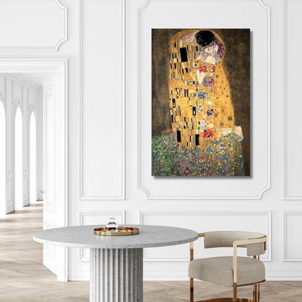 Aluart schilderij 'Gustav Klimt - De Kus'