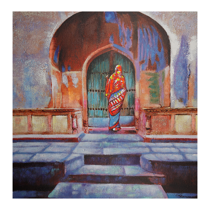 Canvas 'The mosque'